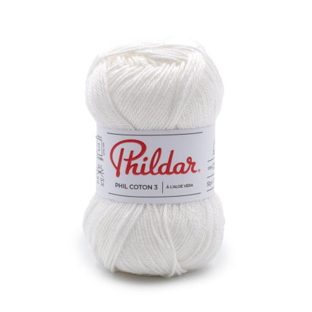 PHIL COTON 3 BLANC