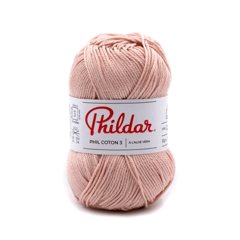 PHIL COTON 3 LAIT DE ROSE