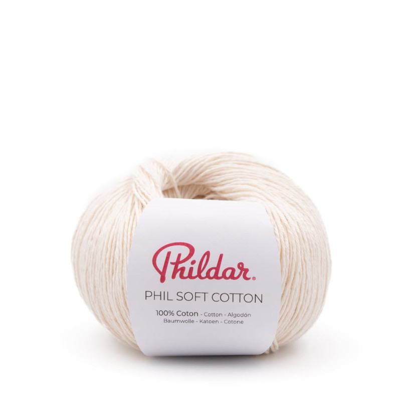 PHIL SOFT COTON ECRU