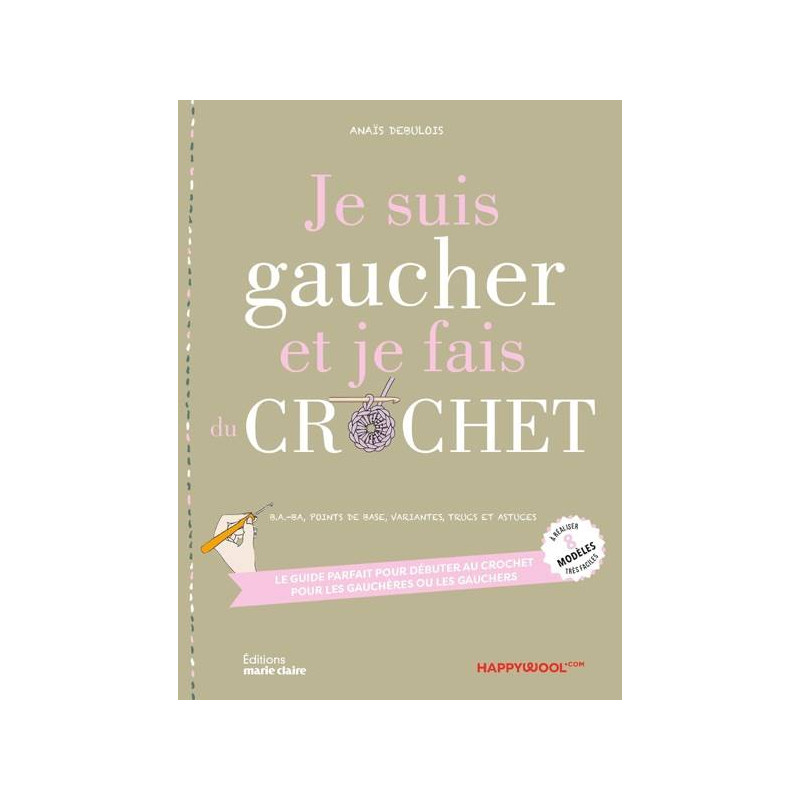 JE SUIS GAUCHER ET JE FAIS DU CROCHET