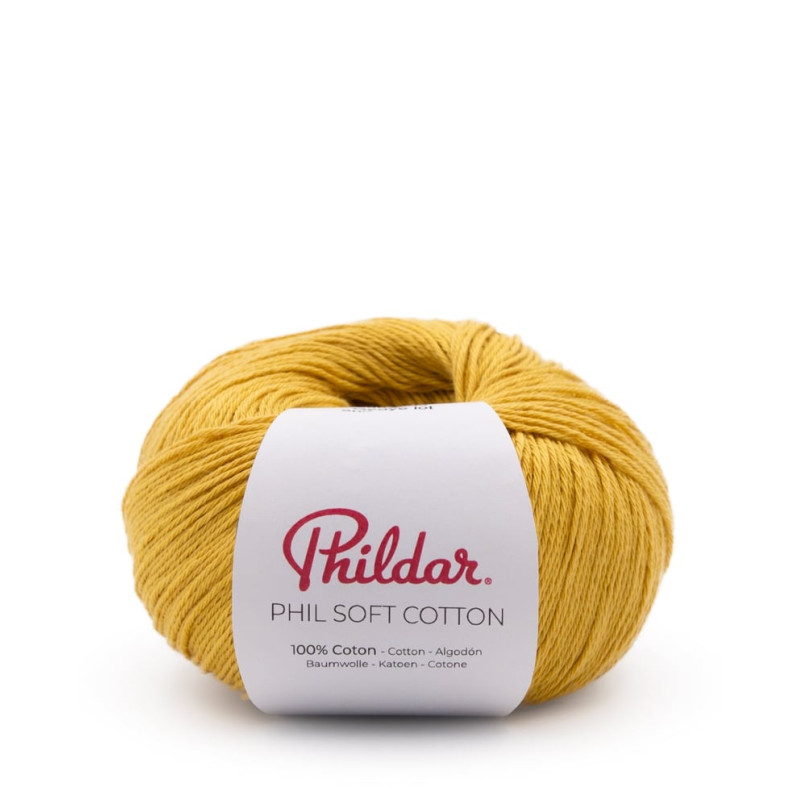 PHIL SOFT COTON JAUE D'OR