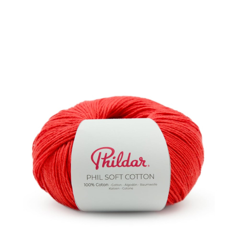 PHIL SOFT COTON VERMILLON