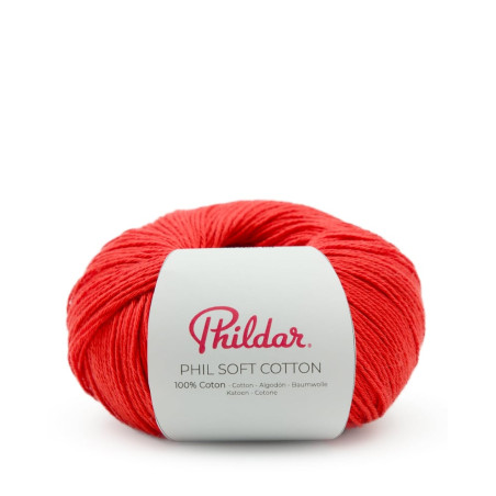 PHIL SOFT COTON VERMILLON