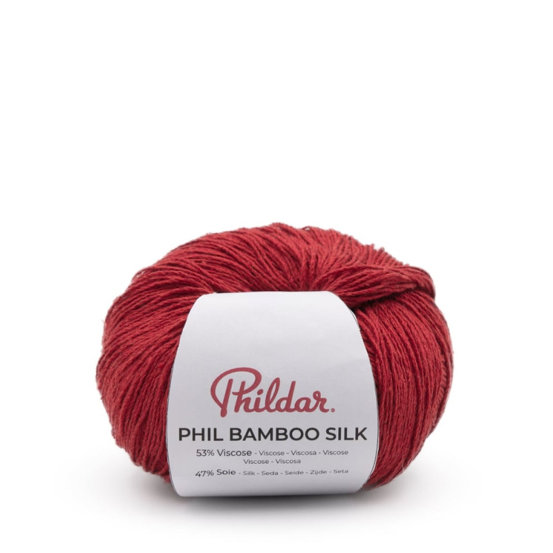PHIL BAMBOO SILK ROUGE CUIT