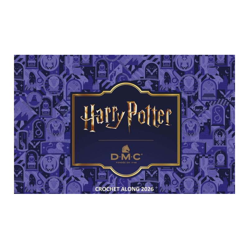 CAL COUVERTURE CROCHET HARRY POTTER